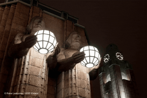 night imposing GIF by Earth Hour