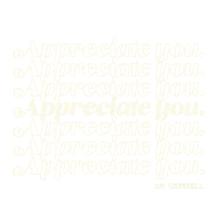 Appreciate You Sticker by MREATWELL
