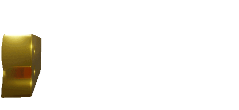 3D Gold Sticker by webvid