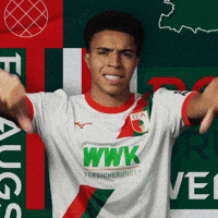 Football Thumbs Down GIF by FC Augsburg 1907
