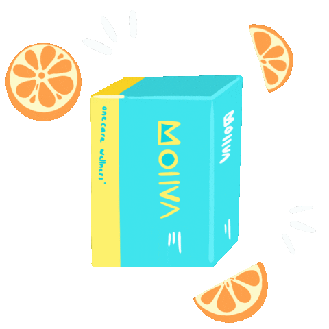 Orange Health Sticker by Onecare Wellness