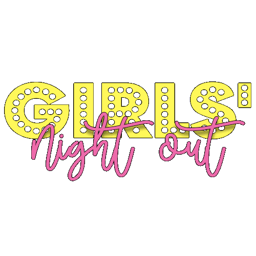 Girls Night Out Party Sticker