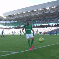 Football Sport GIF by AS Saint-Étienne
