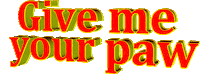 dog paw Sticker