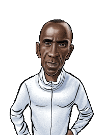 Boston Marathon Goat Sticker by eBibs