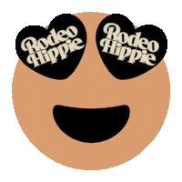 RodeoHippieBrand love like face emoji Sticker