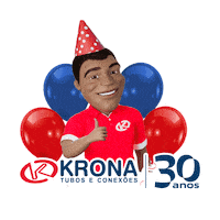 30Anos Sticker by Krona Tubos e Conexões