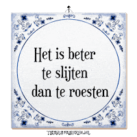 Humor Ontspanning Sticker by Tegelspreuken.nl