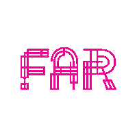 Logo Pink Sticker by farfestival