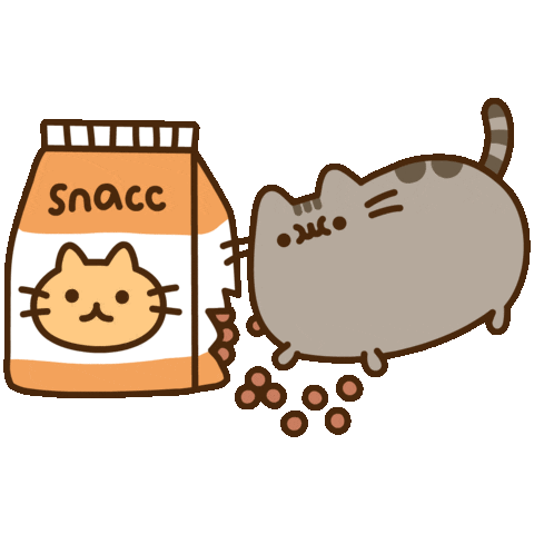 Snack Sticker by Pusheen
