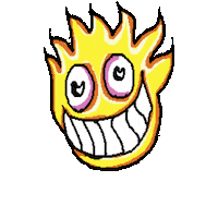 papabecksart ween Sticker