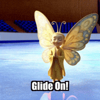 Ice Skating Fun GIF by BuddhaFlyJourney