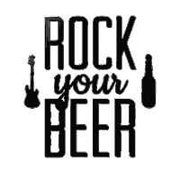 rockyourbeer beer rock cerveja cerveja artesanal Sticker