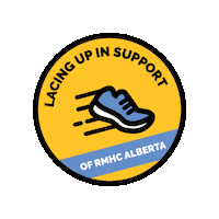 RMHCA rmhc rmhc alberta hustle for the house ronald mcdonald house charities alberta Sticker