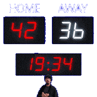36 Away Sticker