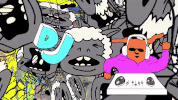 jayme lemperle letter racer GIF by stalebagel