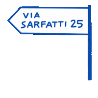 Flag Street Sticker by Bocconi University