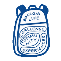 Backpack Universitã  Sticker by Bocconi University