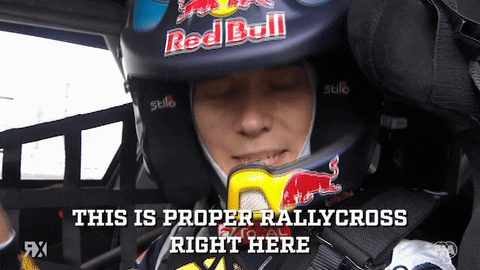 hansenmotorsport giphyupload hansen rallycross wrx GIF