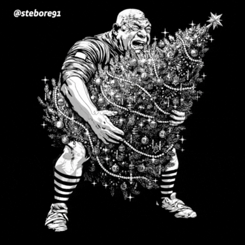 Strongman Holidayvibes GIF