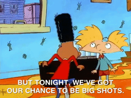 hey arnold nickelodeon GIF