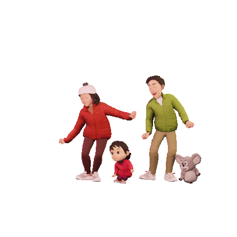 Dance Winter Sticker by Ertri Indonesia