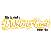uwaterlooalumni graduation uw class of 2020 convocation Sticker