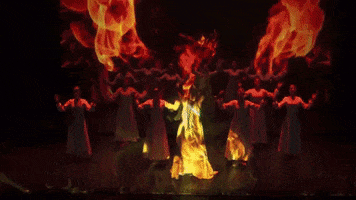 ansamblislietuva fire performance culture theater GIF
