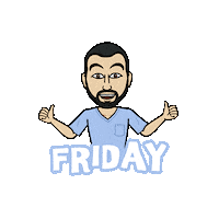 Friday Endohospital Sticker by Endobariatric