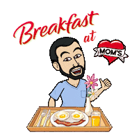 Breakfast Moms Sticker by Endobariatric
