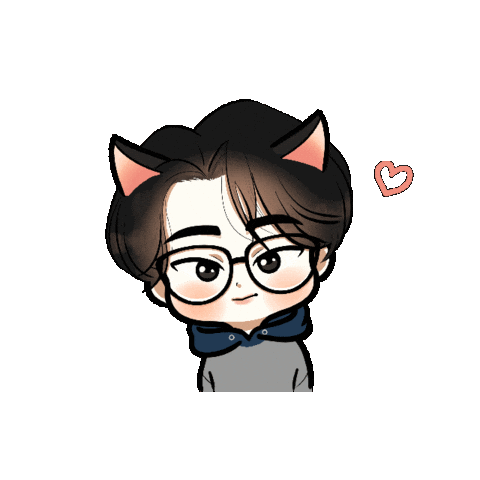 Wink Glasses Sticker