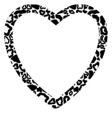 Snow Leopard Hearts Sticker by Evewear