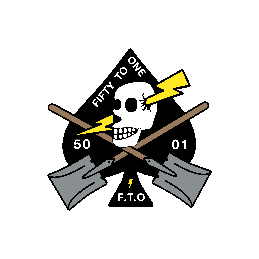 Ace Of Spades Bike Sticker by 50to01