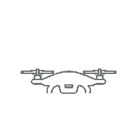 SmallGiants marketing drone construction constructionsite Sticker