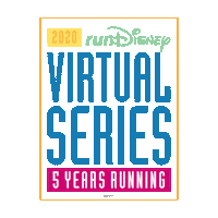 5K Running Sticker by Disney Sports