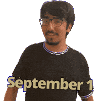 September 1 Sticker