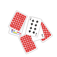 dominican republic cards Sticker