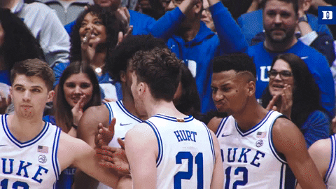 Ncaa Sports College GIF by Duke Men's Basketball