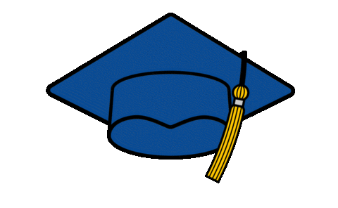 AmericanMilitaryUniversity giphyupload valor grad cap amu4life Sticker