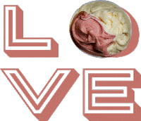 Stickers Love Sticker by GelateriaLaRomana