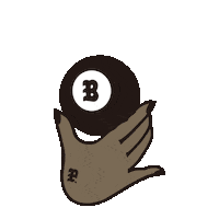 8 Ball Billiards Sticker by PAINT&BUFF