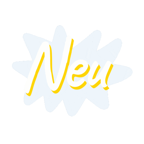 Neu Neuheit Sticker by julia hinger