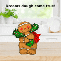 Christmas Gingerbread Cookie GIF