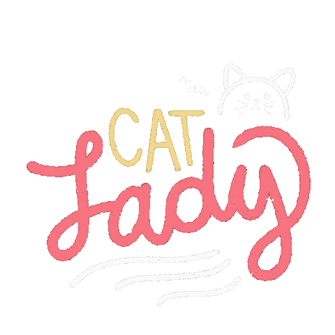 Cat Lady Sticker