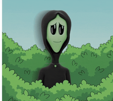 Brb Im Out GIF by Lonely Aliens