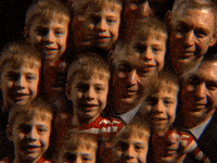 Ghost Boy Smile GIF by GIPHY IRL