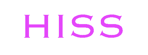 Text Hissing Sticker