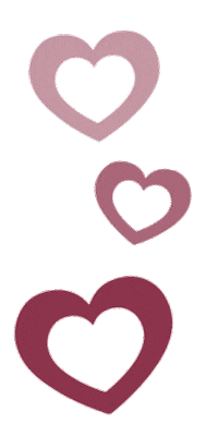 Pinkheart Hearts Sticker by Hugh F. Miller Insurance Agency, Inc.
