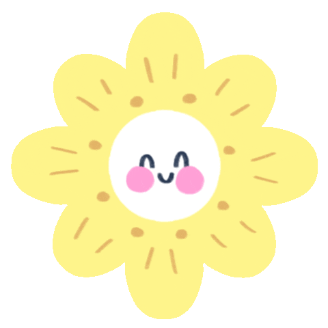 diddyeltouny giphyupload happy flower flowers Sticker