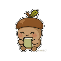 Books Reading Sticker